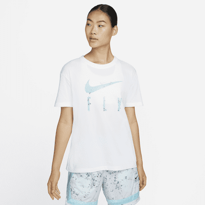 Nike Dri-FIT Swoosh Women's Basketball T-Shirt. Nike ID