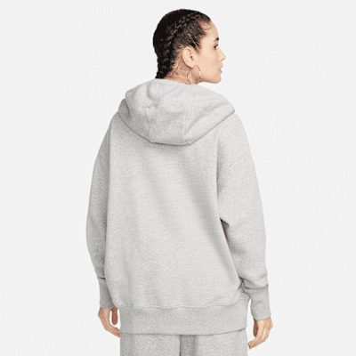 Nike Sportswear Phoenix Fleece Oversized fleecehoodie met rits over de hele lengte voor dames