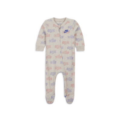 Coverall Nike med script-tryck för baby (3-6 mån)