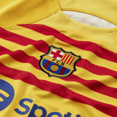 F.C. Barcelona 2023/24 Stadium Fourth Older Kids' Nike Dri-FIT Football Shirt