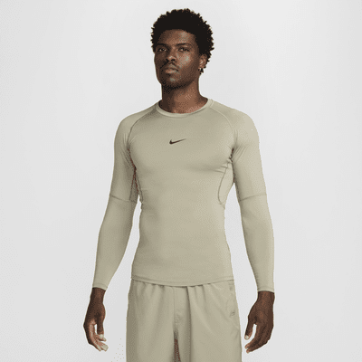 Haut de fitness ajusté à manches longues Dri-FIT Nike Pro pour homme