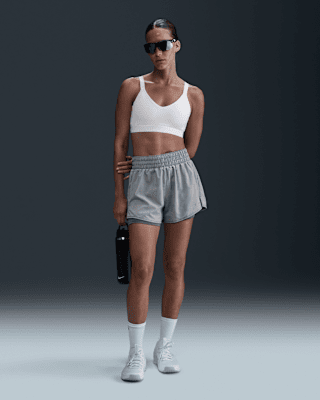 Женские шорты Nike One Dri-FIT High-Waisted 3" 2-in-1 Shorts