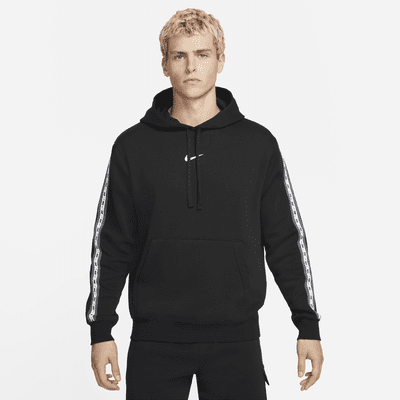 nike repeat tape fleece overhead hoodie