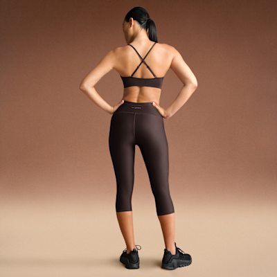 NikeSKIMS Shine Women's High-Waisted 17" Leggings with Drawcord