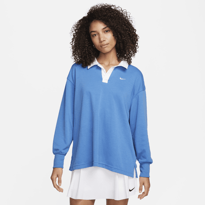 Nike Sportswear Essential Women's Oversized Long-Sleeve Polo