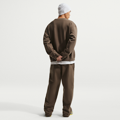 Sudadera de cuello redondo de tejido Fleece para hombre Nike Solo Swoosh