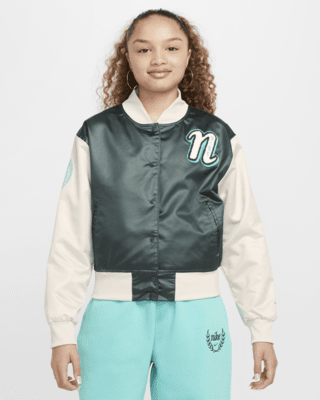 Nike Sportswear Girls' Varsity Jacket. Nike Uk