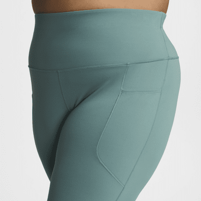 Nike One Women's High-Waisted 7/8 Leggings with Pockets (Plus Size)