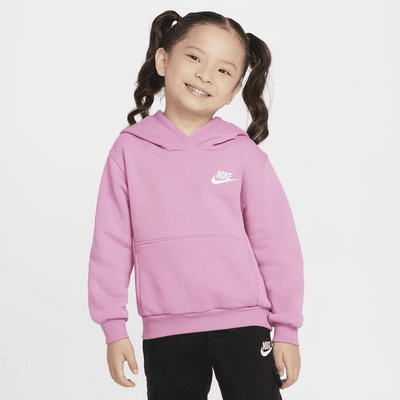 Sudadera con gorro sin cierre de tejido Fleece infantil Nike Sportswear Club