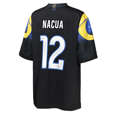 Puka Nacua Los Angeles Rams Rivalries Collection Big Kids' Nike NFL Game Jersey