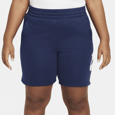 Nike Sportswear Club Fleece Older Kids' French Terry Shorts (Extended Size)