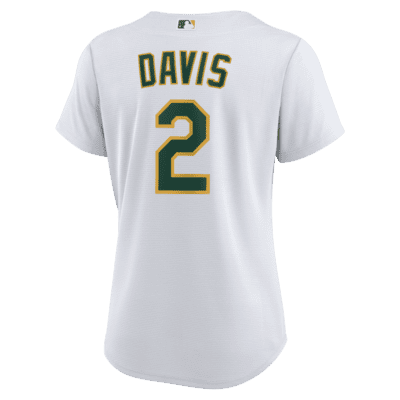 Youth Nike Khris Davis Green Oakland Athletics Alternate Replica Jersey Size: Small