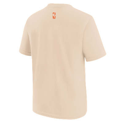 Playera de manga corta para niños talla grande New York Knicks Essential City Edition