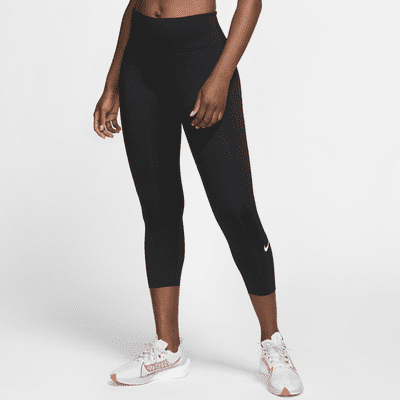 Cropped Yoga Pants with Pockets 3/4 Running Workout Leggings with Pockets High Waist Capri Sports Leggings 