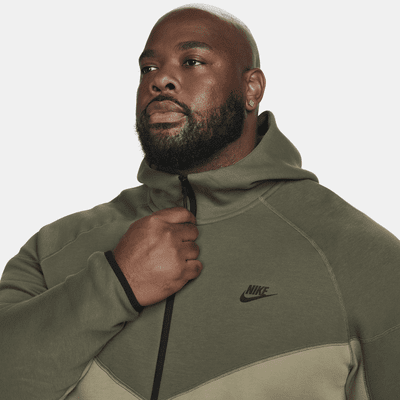 Sweat à capuche et zip Nike Sportswear Tech Fleece Windrunner pour homme