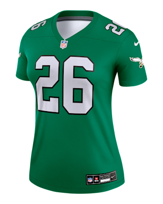 Женские джерси Saquon Barkley Philadelphia Eagles Nike Dri-FIT NFL Legend Jersey