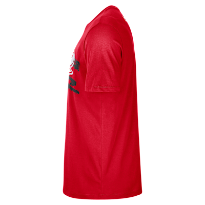 T-shirt NBA Nike Chicago Bulls Courtside para homem