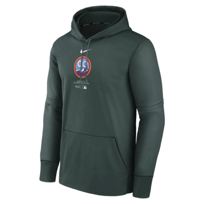 Colorado Rockies City Connect Practice Men's Nike Therma MLB Pullover Hoodie