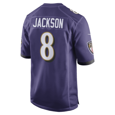 NFL Baltimore Ravens Game (Lamar Jackson) Men's Football Jersey. Nike.com