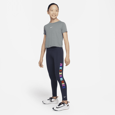 Nike Dri-FIT One Older Kids' (Girls') Leggings