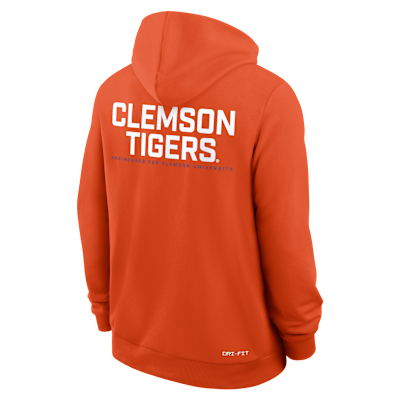 Clemson Sideline Men's Nike Dri-FIT College Full-Zip Hoodie