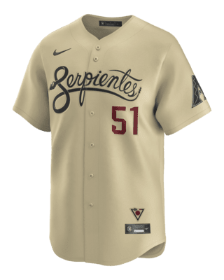 Мужские джерси Randy Johnson Arizona Diamondbacks City Connect Nike Dri-FIT ADV MLB Limited Jersey