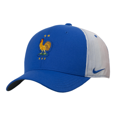 Gorra de rejilla de fútbol Nike FFF SwooshFlex