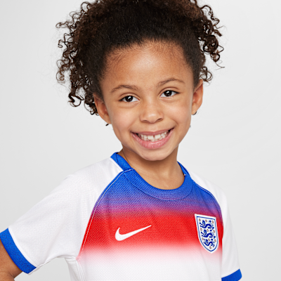 Primera equipación Stadium Inglaterra 2025/26 Equipación de tres piezas Replica Nike Football - Niño/a pequeño/a
