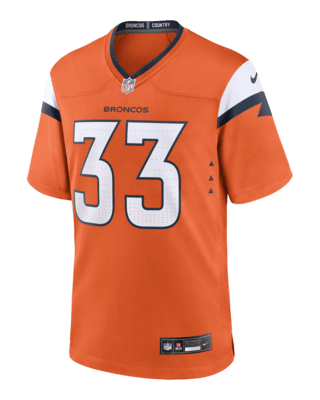 Мужские джерси Javonte Williams Denver Broncos Nike NFL Game Football Jersey для футбола