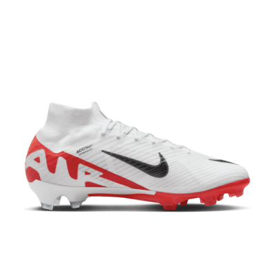 Tacos de fútbol de corte para terreno firme de corte high Nike Mercurial Superfly 9 Elite