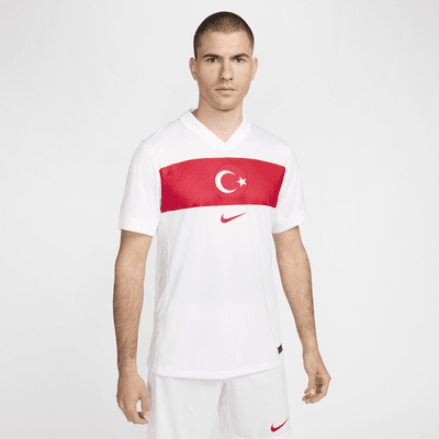 Türkei 2024/25 Stadium Home Nike Replica Fußballtrikot mit Dri-FIT-Technologie für Herren