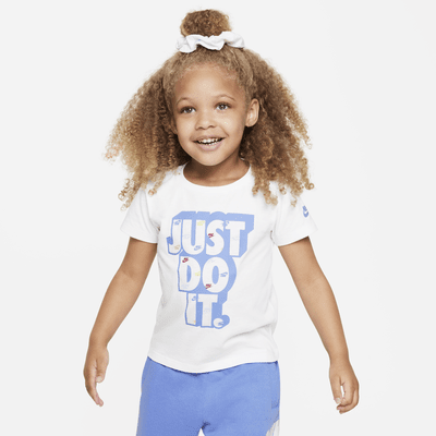 Nike Relaxed Tee and Scrunchie Set Toddler 2-Piece Set