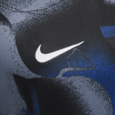 Inter Milan Academy Pro Nike Dri-FIT Maç Öncesi Kısa Kollu Erkek Futbol Üstü