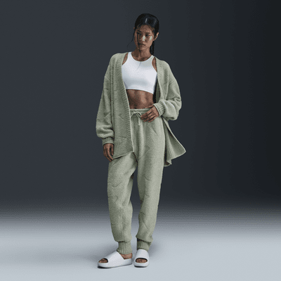 Nike Sportswear Phoenix Cosy Bouclé Women's High-Waisted Oversized Knit Trousers