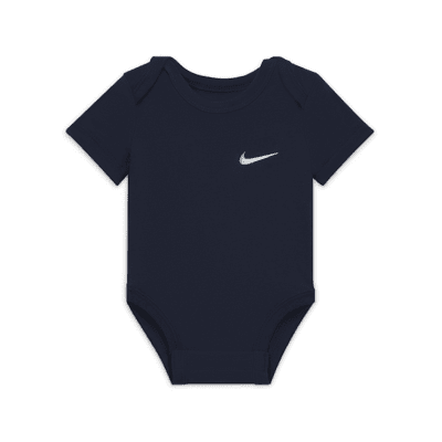 Nike Baby (3–6M) Swoosh Bodysuit (3-Pack)