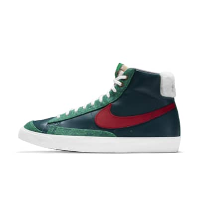 nike blazer verte