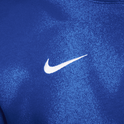 Sudadera con gorro sin cierre de fútbol Nike para hombre de la ...