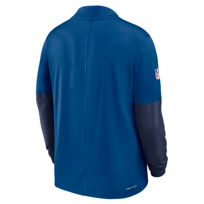 Indianapolis Colts Feel The Pressure Men's Nike Dri-FIT NFL 1/2-Zip Top