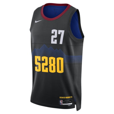 Jersey Nike Dri-FIT Swingman de la NBA para hombre Jamal Murray Denver ...