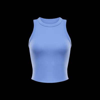 Nike One Fitted Women's Dri-FIT Cropped Tank Top