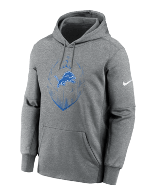 Мужское худи Detroit Lions Icon Men’s Nike Therma NFL Pullover Hoodie