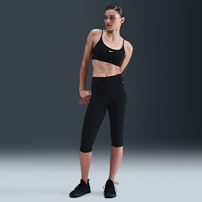Nike One sport-bh met vulling en lichte ondersteuning