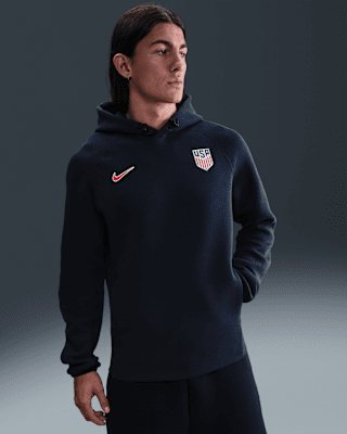 Мужское худи USMNT Tech Nike Soccer Fleece Pullover Hoodie