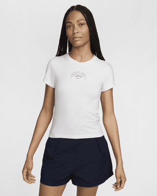 Женская футболка Nike Sportswear Chill Knit Cropped