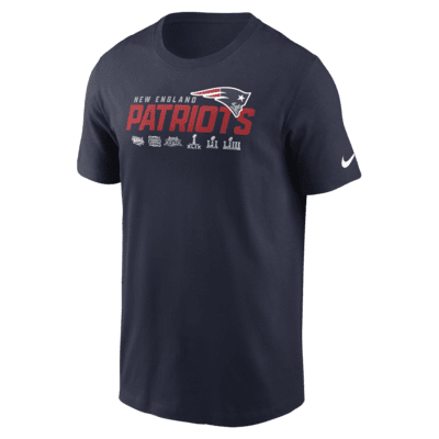 Men's Nike Red New England Patriots Local Essential T-Shirt