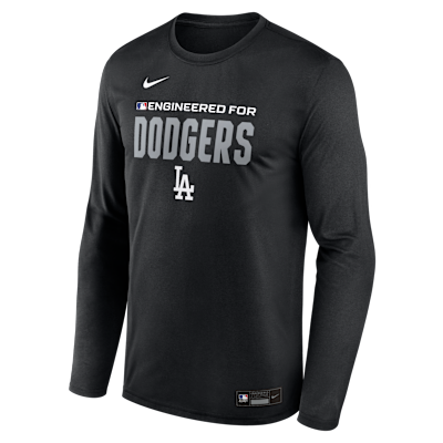 Los Angeles Dodgers Authentic Collection Team Issue Men's Nike Dri-FIT MLB Long-Sleeve T-Shirt
