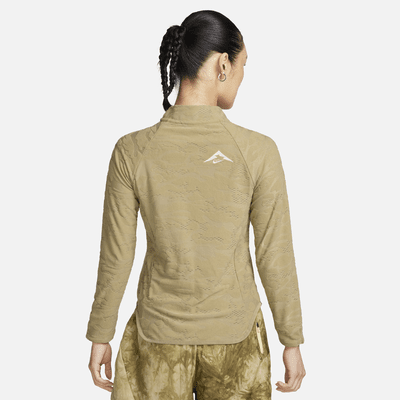 ナイキ トレイル ウィメンズ Dri-FIT 1/4ジップ ミッド レイヤー トレイル トップ