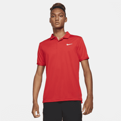Nike Court Dry Polo Heren | Plutosport