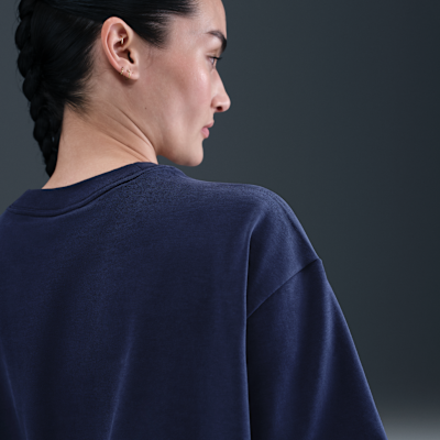 Nike Sportswear T-shirt met korte mouwen en recht design voor dames