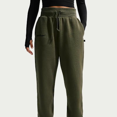 Paris Saint-Germain Phoenix Fleece Nike Yüksek Belli Oversize Kesimli Kadın Futbol Eşofman Altı